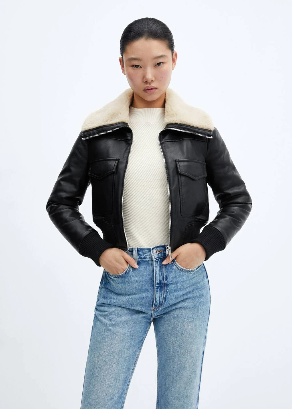 Blouson Bomber Double Face
