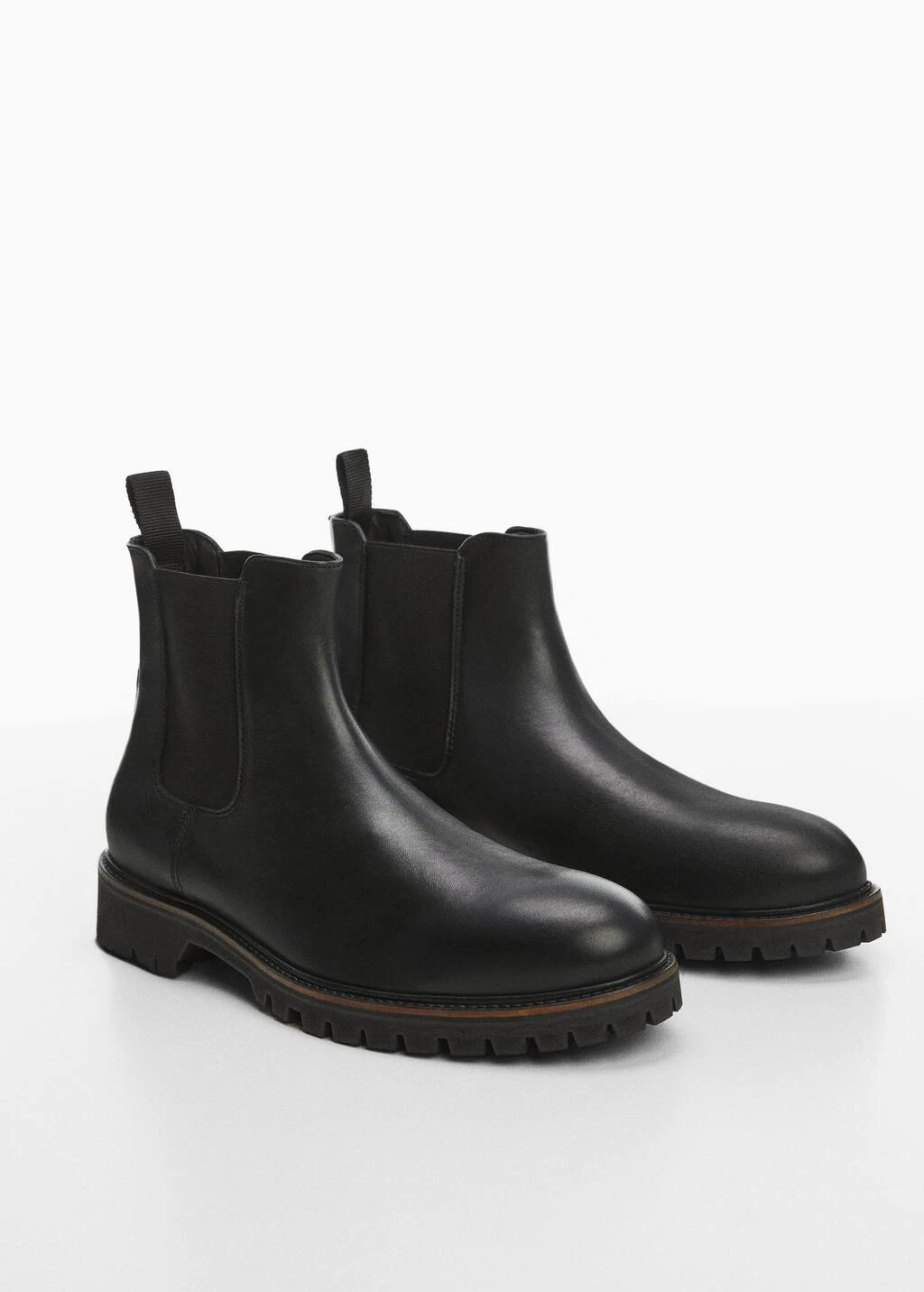 Chelsea Boots Cuir Semelle Track â Image 2