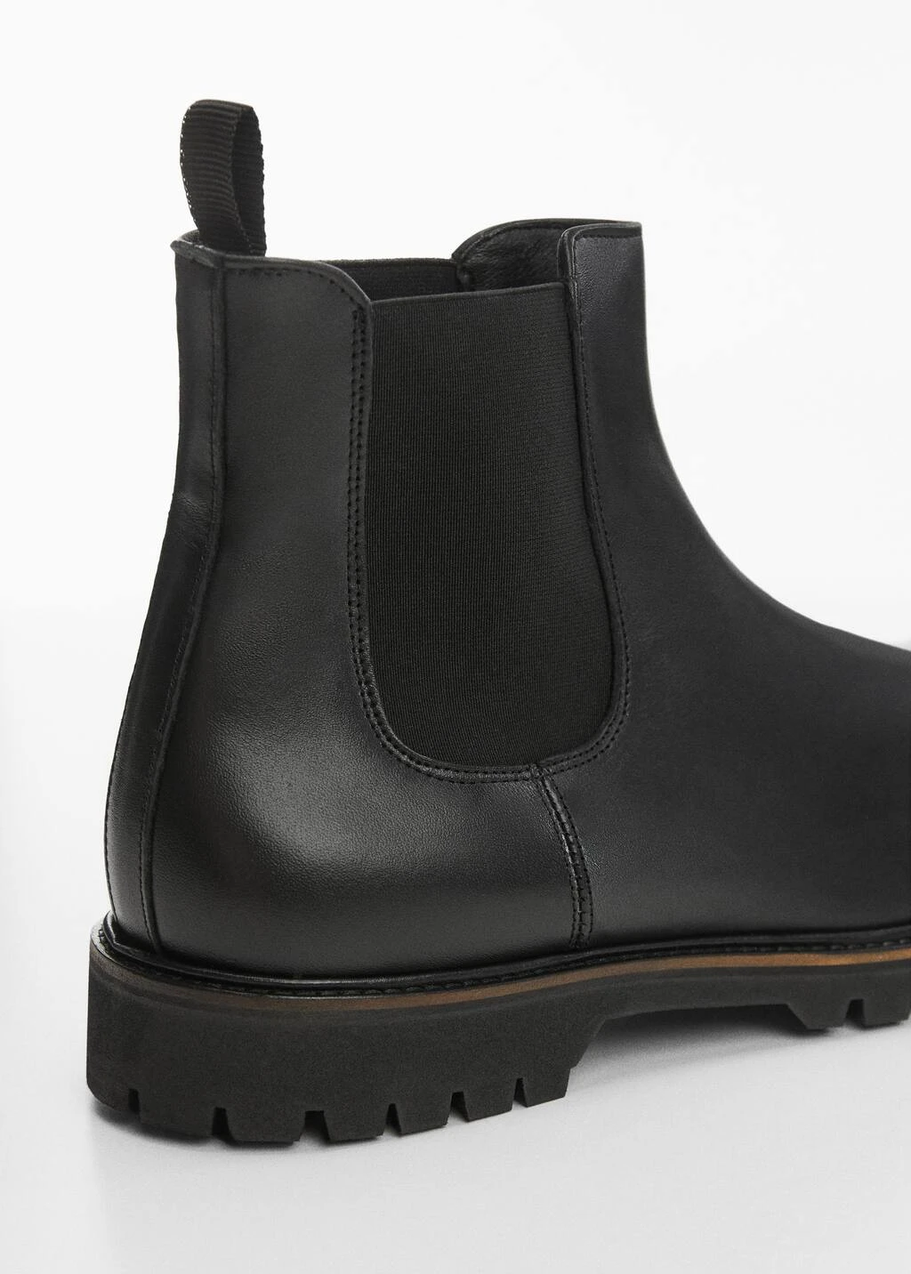 Chelsea Boots Cuir Semelle Track â Image 3