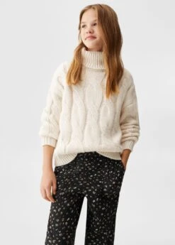 Pantalon En Imprimé à Fleurs