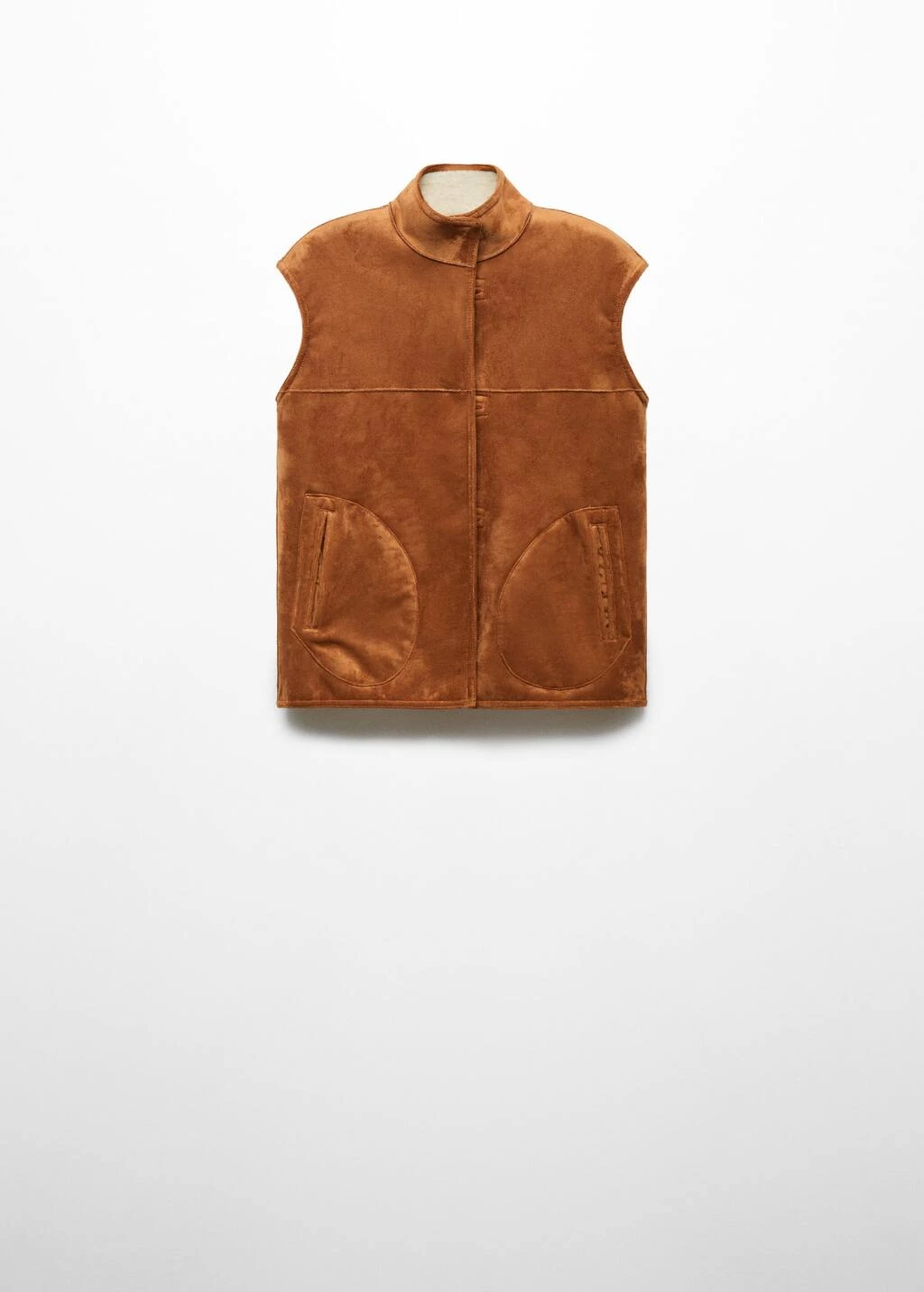 Gilet Réversible Imitation Mouton Retourné – Image 10