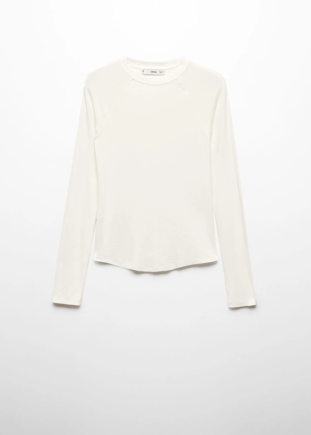 T-shirt Côtelé Manches Longues – Image 7