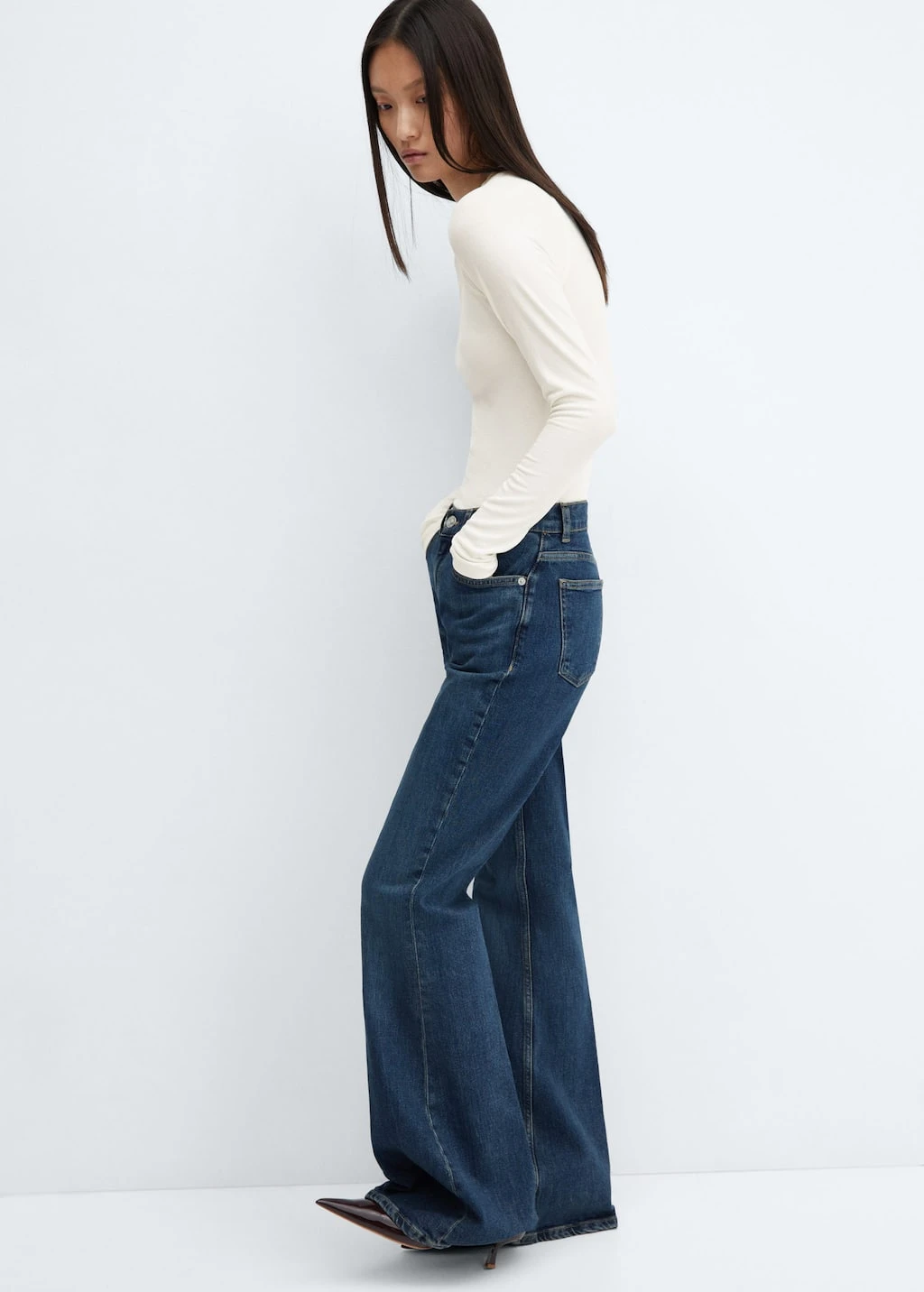 T-shirt Côtelé Manches Longues – Image 5