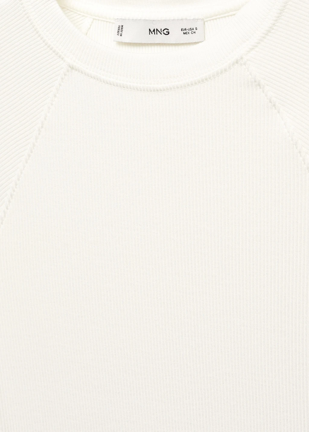 T-shirt Côtelé Manches Longues – Image 6