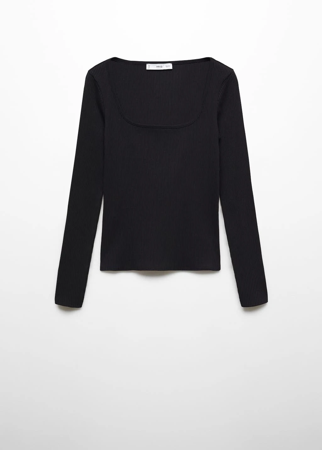 T-shirt Côtelé Col Carré – Image 13