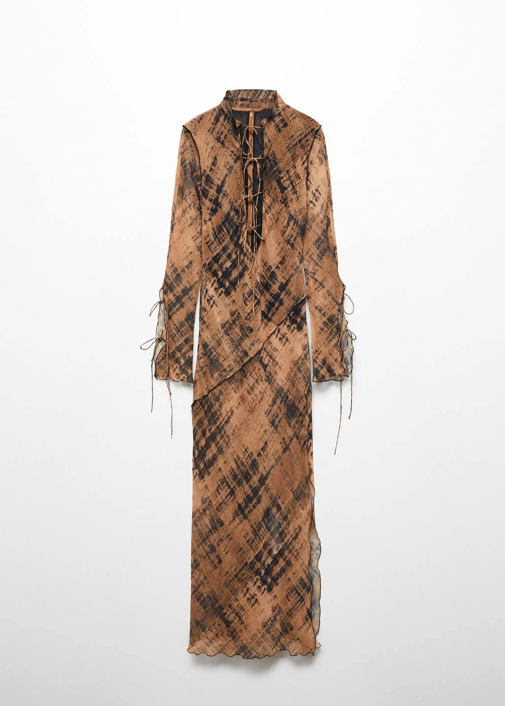 Robe Semi-transparente ImprimĂ©e â Image 7