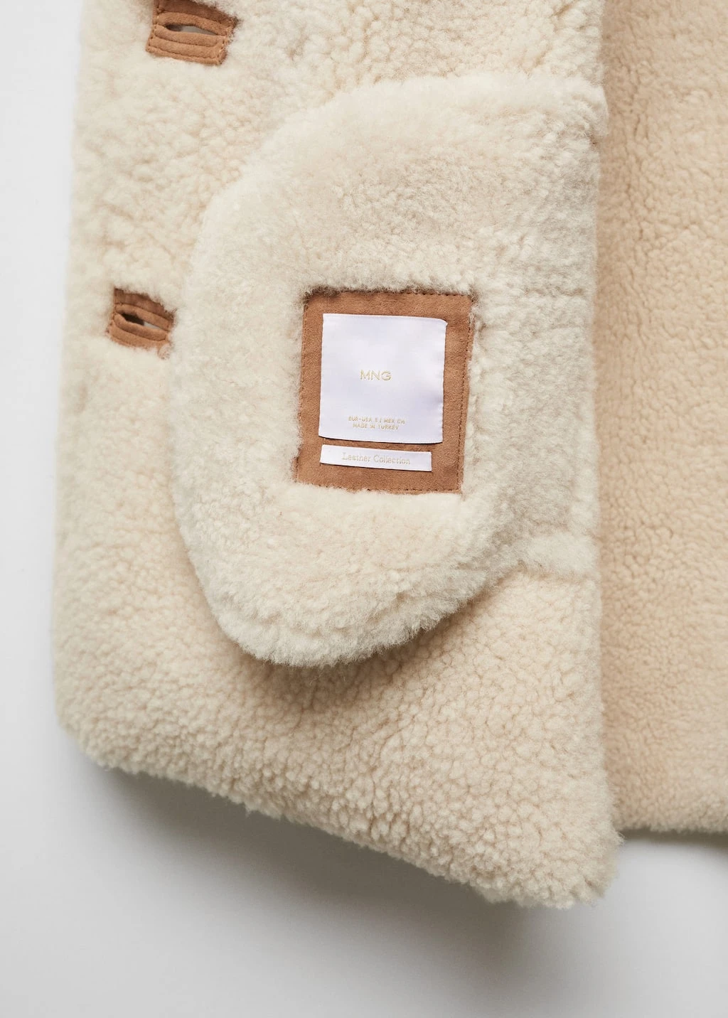 Manteau Double Face Cuir – Image 3