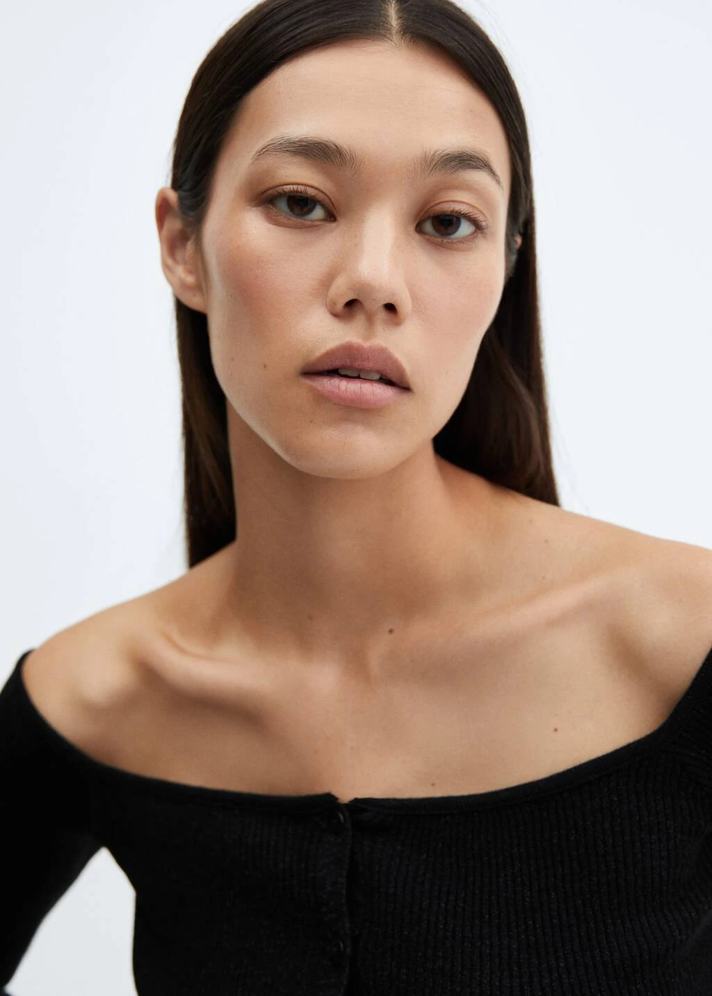 Cardigan Lurex épaules Dénudées – Image 4