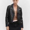 Blouson Biker En Cuir