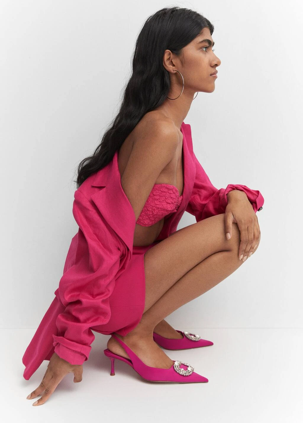 Chaussures Pointues Détail Strass – Image 8