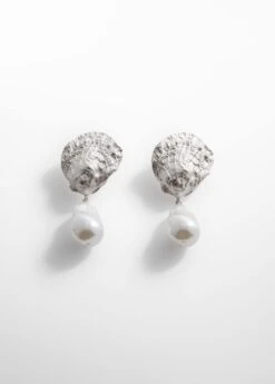 Boucles D'oreilles Coquillage Perle