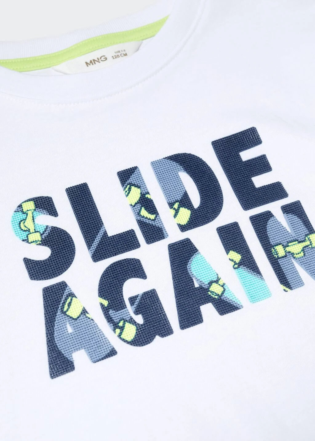 T-shirt ImprimĂ© Lettres En Relief â Image 3