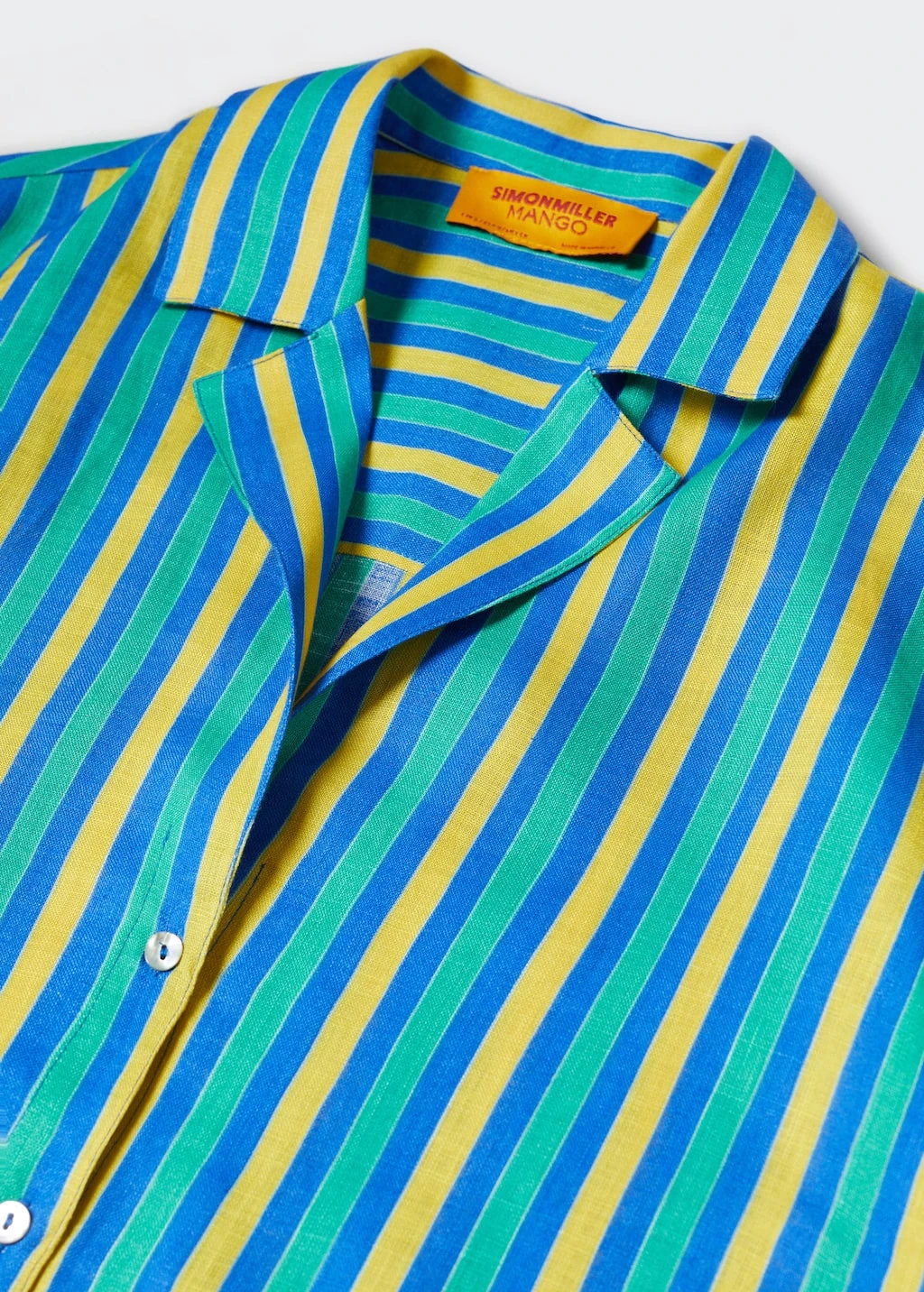 Chemise Lin Rayures Multicolores â Image 5