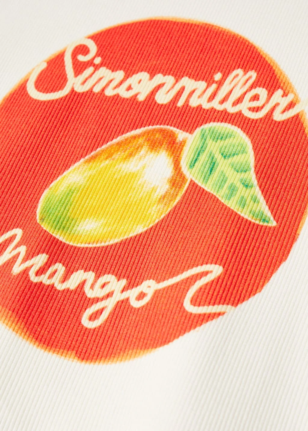 Crop Top Imprimé Emmanchures Américaines – Image 5