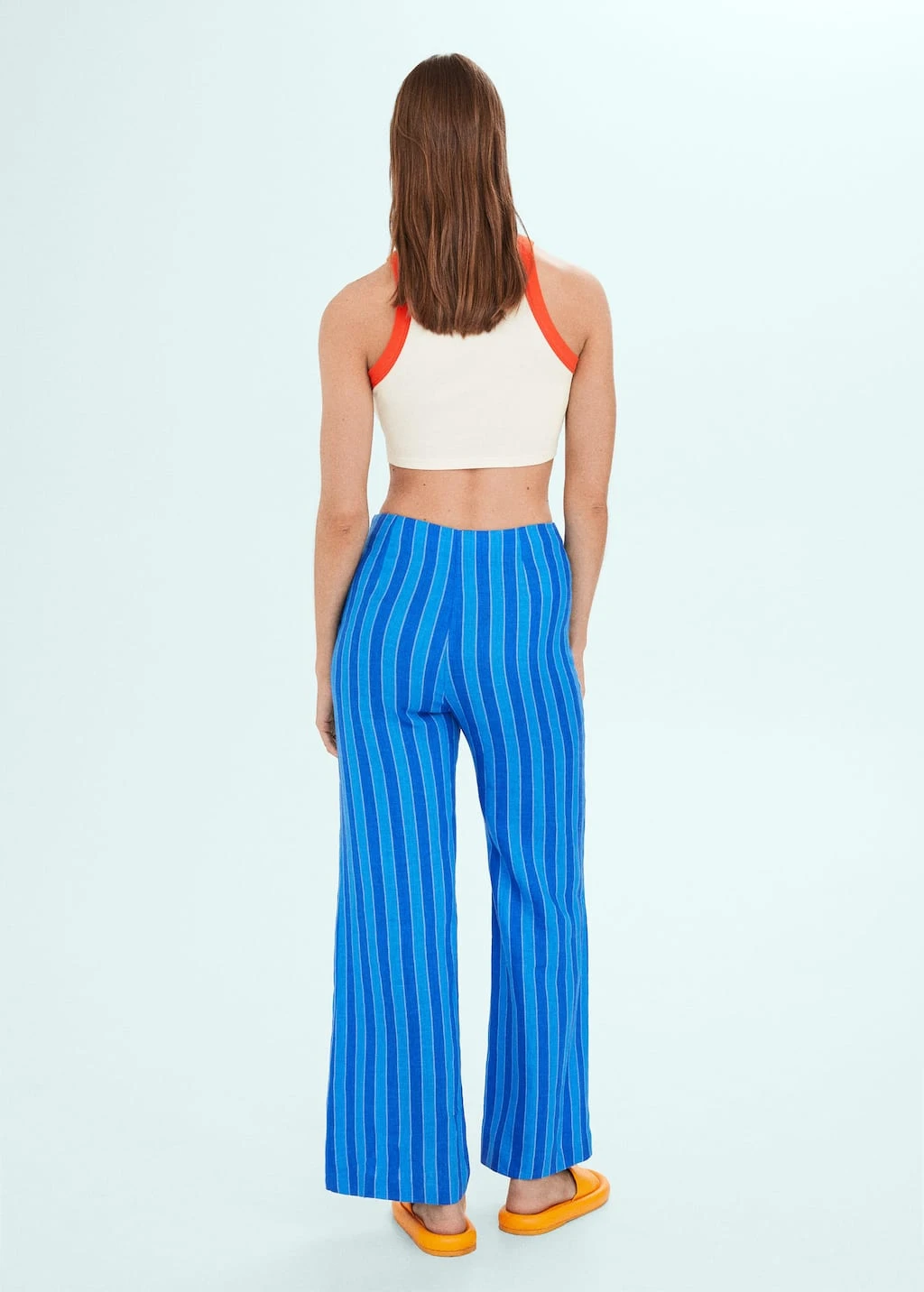 Crop Top Imprimé Emmanchures Américaines – Image 3