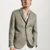 Veste De Costume Slim Fit Lin