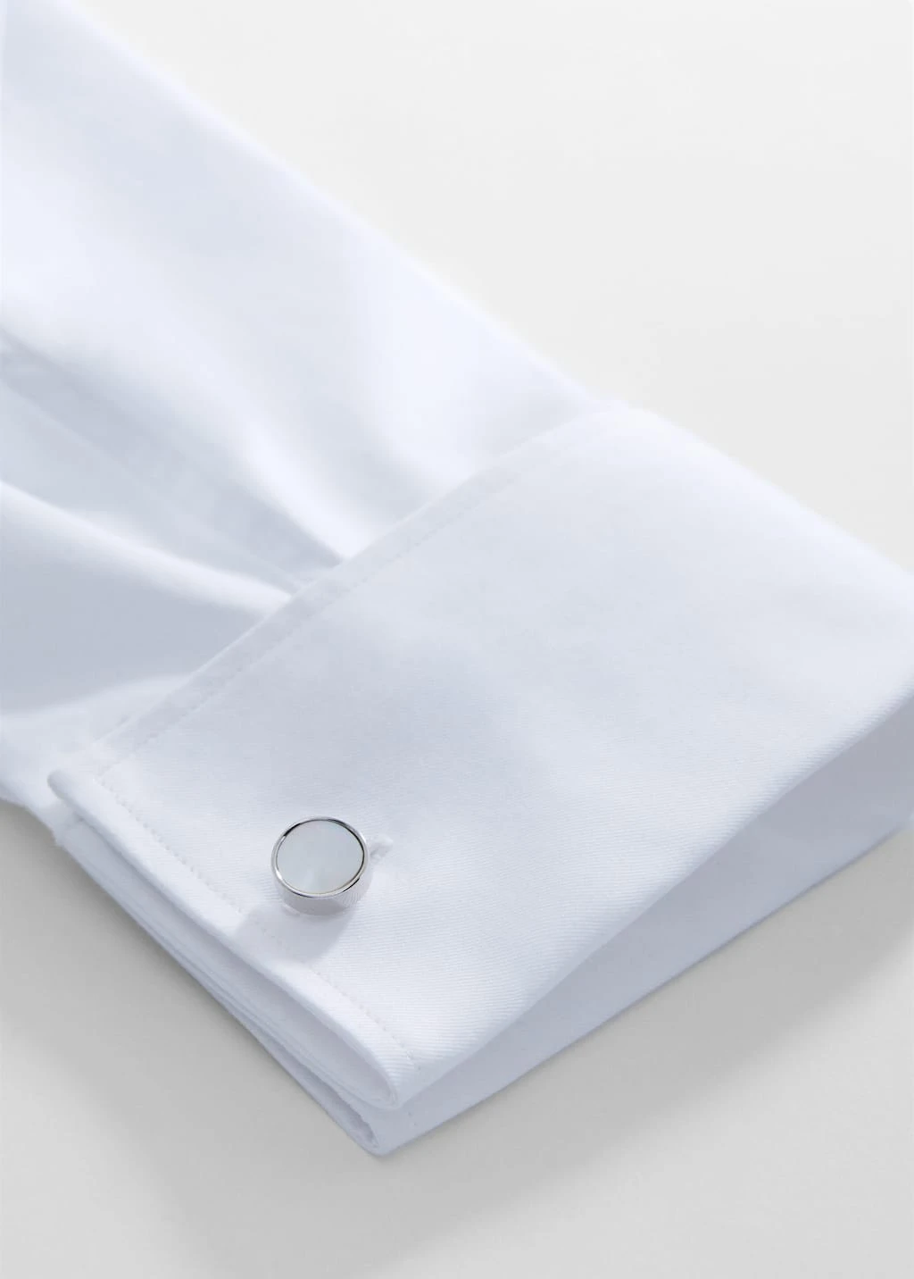 Boutons De Manchette Nacre Arrondis â Image 2