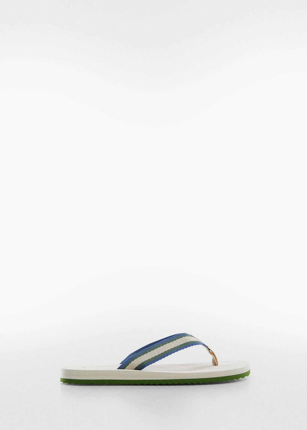 Tongs Lanières De Couleurs Contrastées – Image 5