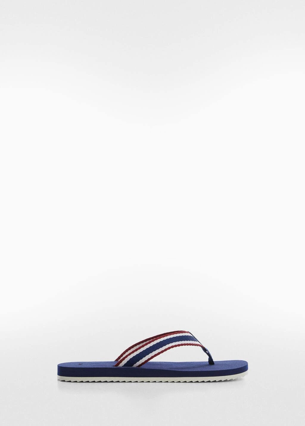 Tongs Lanières De Couleurs Contrastées