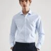 Chemise Costume Slim-fit Twill Micro-imprimé