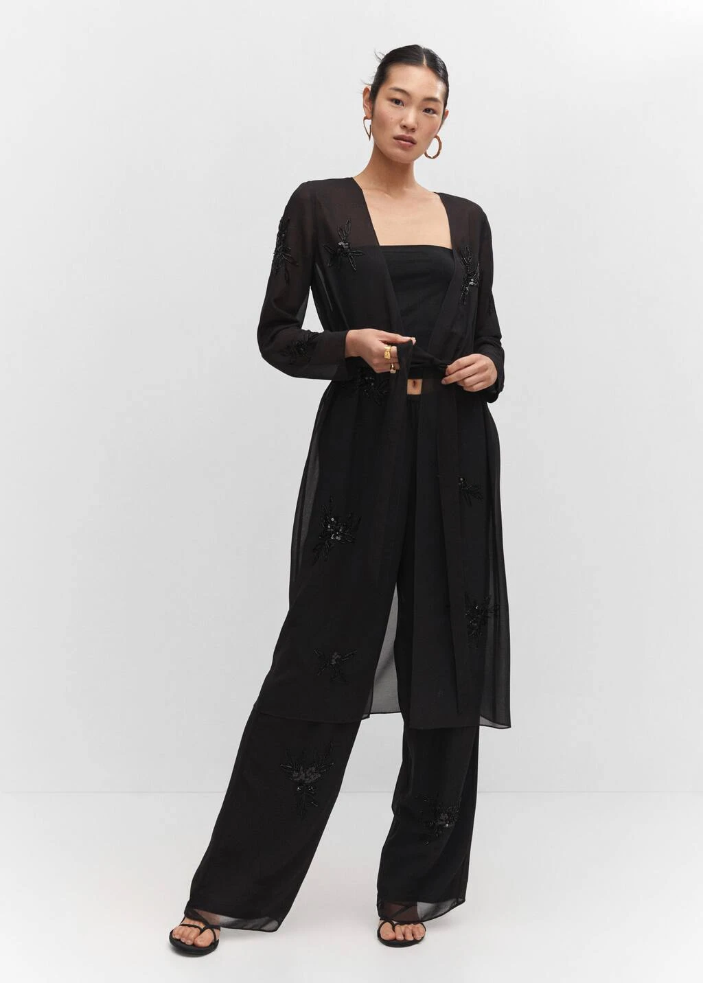 Caftan Détails Perlés – Image 2