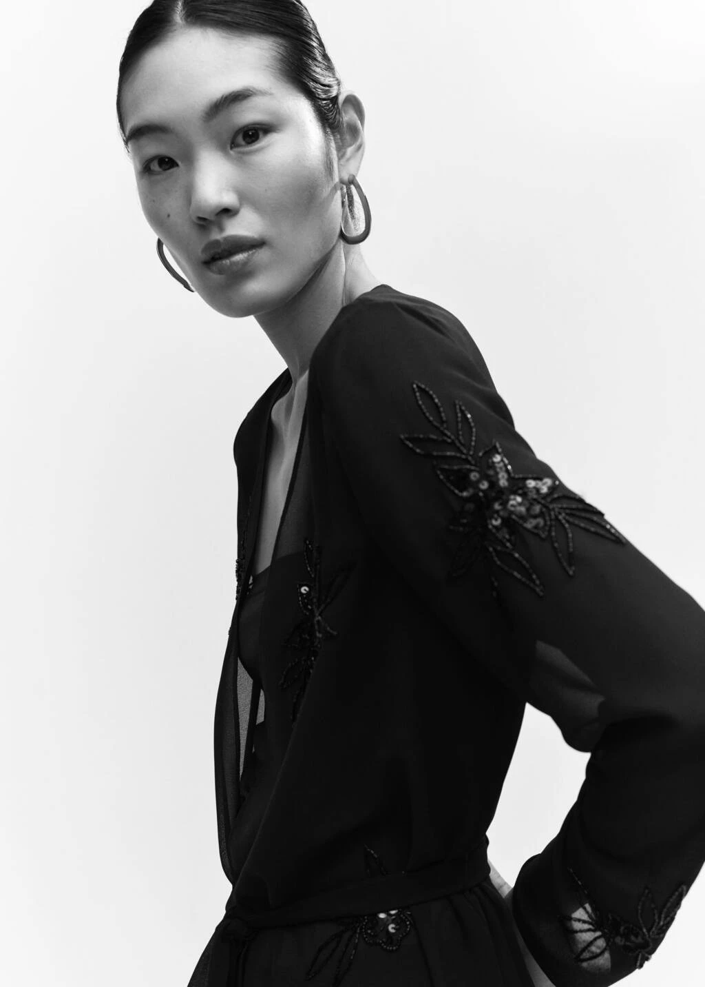 Caftan Détails Perlés – Image 4