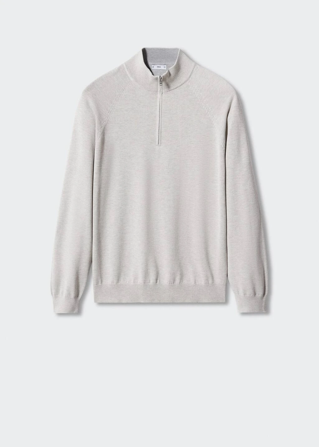 Pull-over Coton Col Zippé – Image 7
