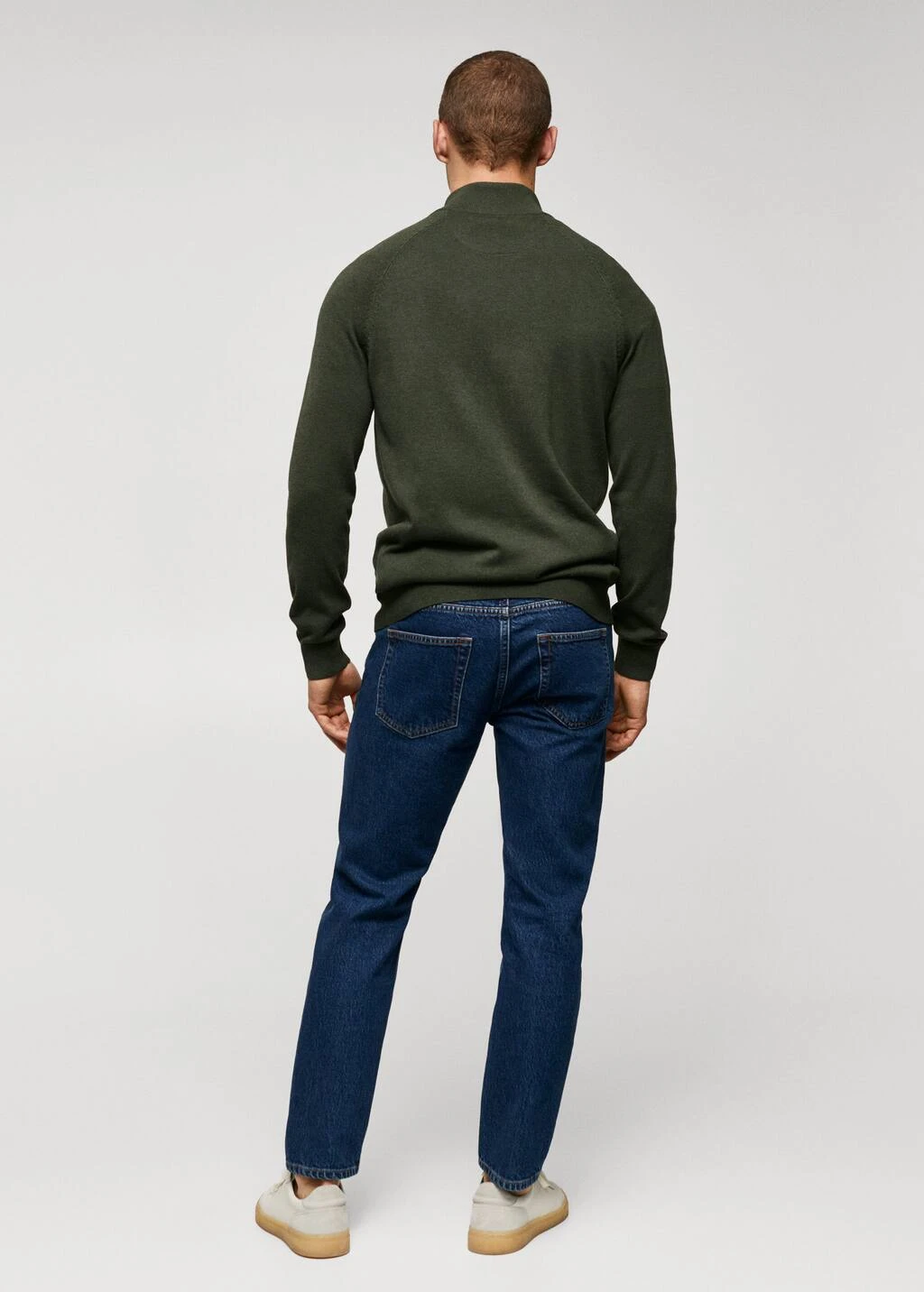 Pull-over Coton Col Zippé – Image 17