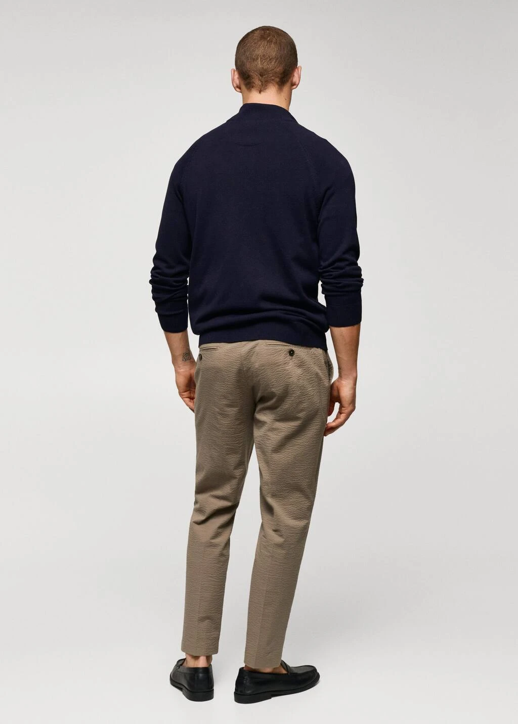 Pull-over Coton Col Zippé – Image 10