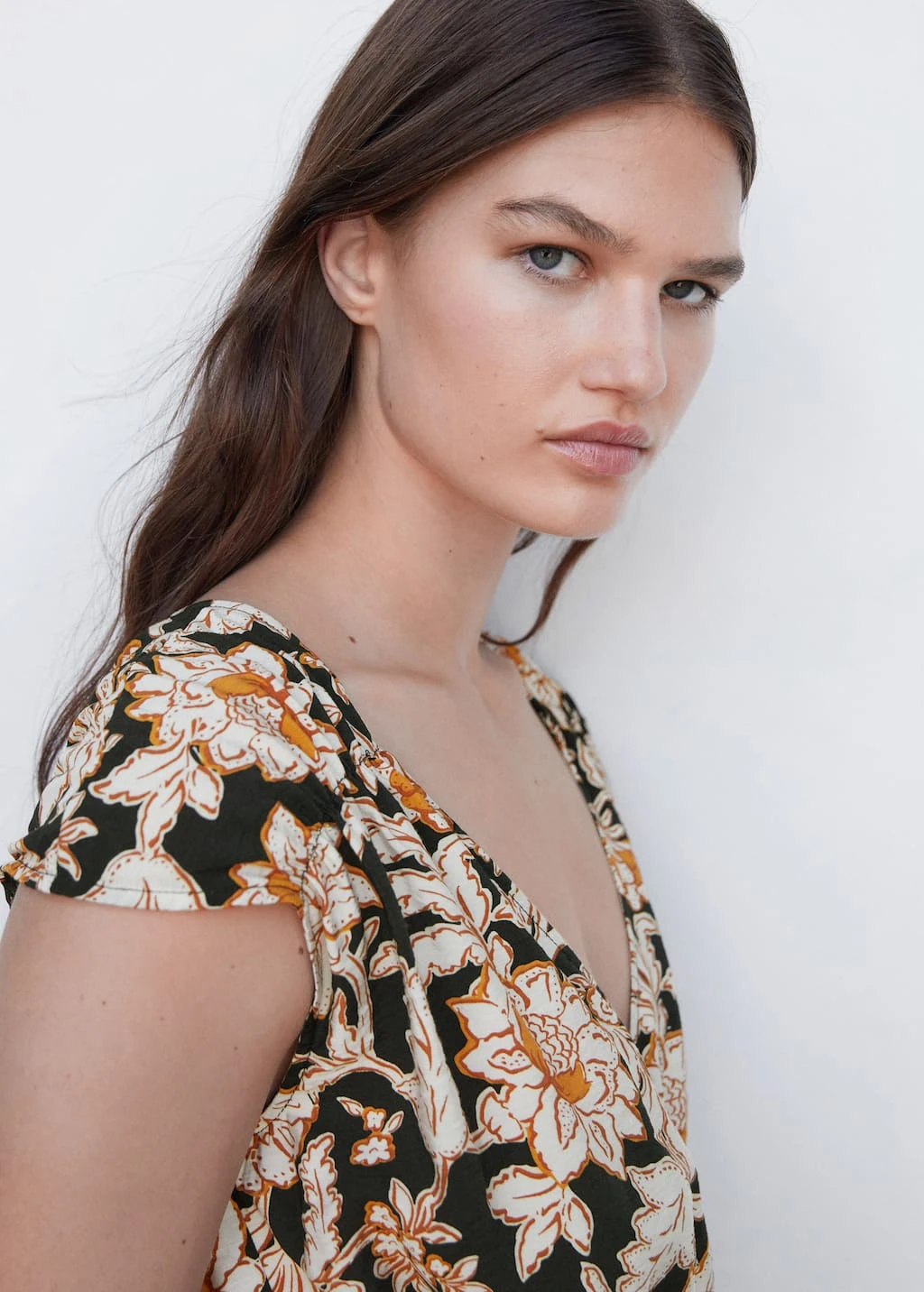 Robe Cache-cœur à Fleurs – Image 13