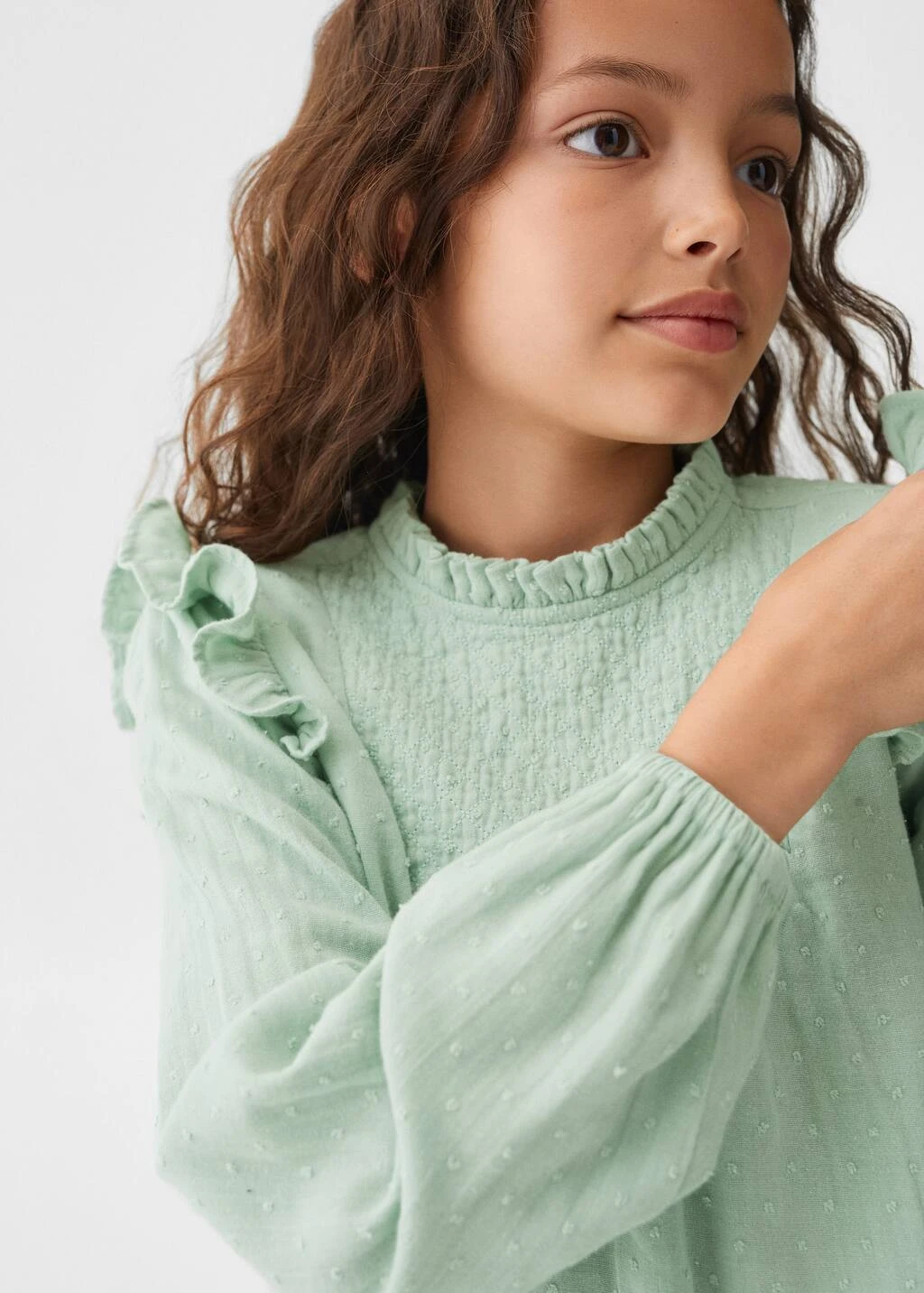 Blouse Brodée Coton – Image 3
