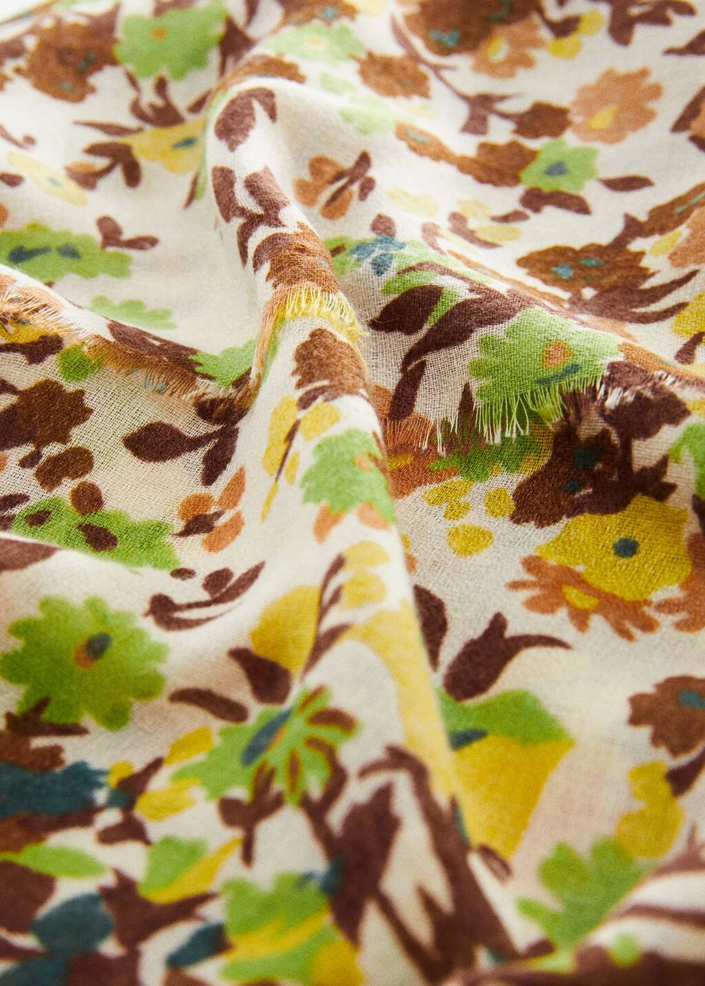 Foulard Imprimé Floral