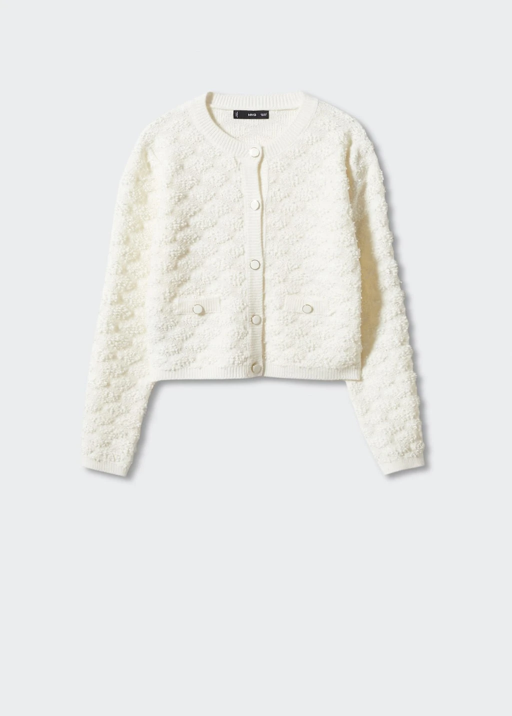 Cardigan TexturĂ© Boutons â Image 6