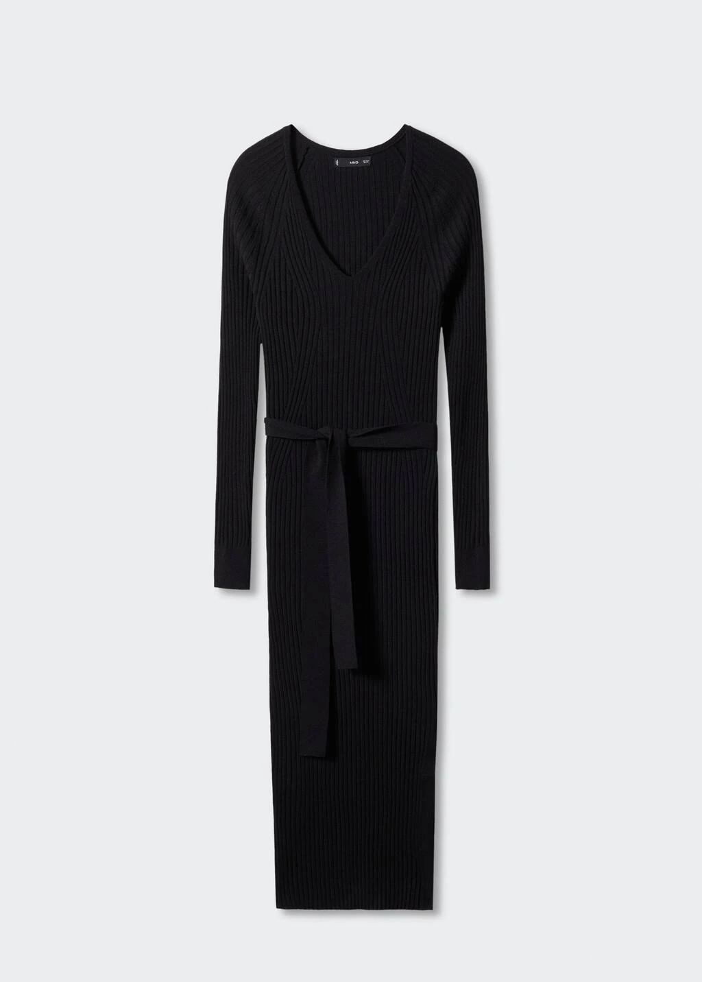 Robe Midi Maille Ceinture â Image 14