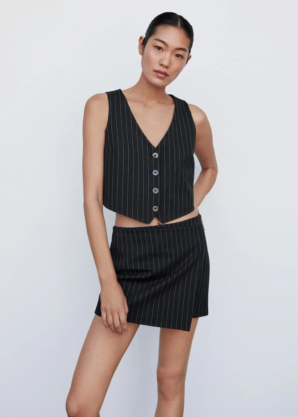 Minijupe Portefeuille Maille – Image 9