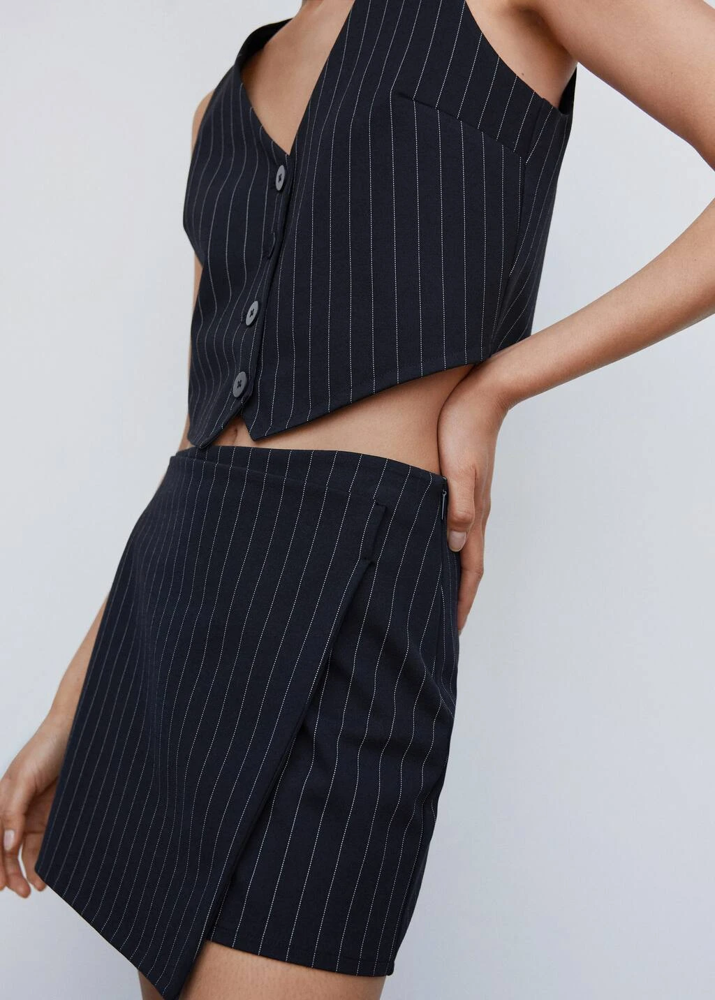 Minijupe Portefeuille Maille – Image 12