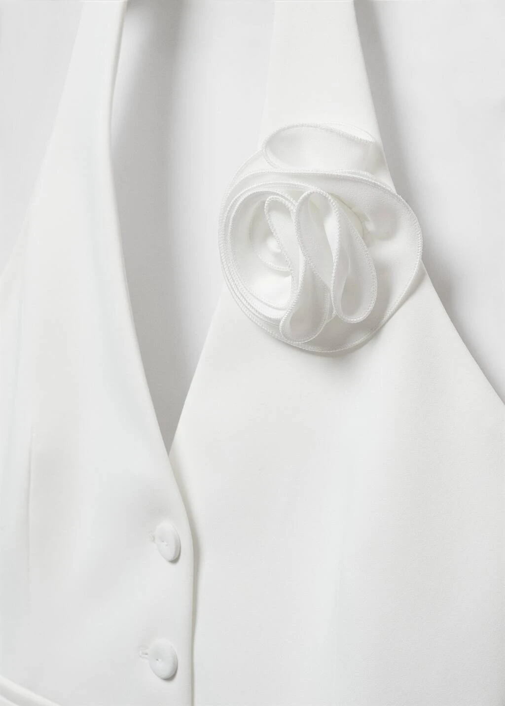 Gilet Empiècement Fleur – Image 7