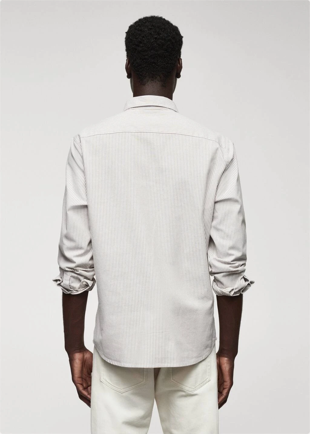 Chemise 100 % Coton Rayures Bicolores – Image 4