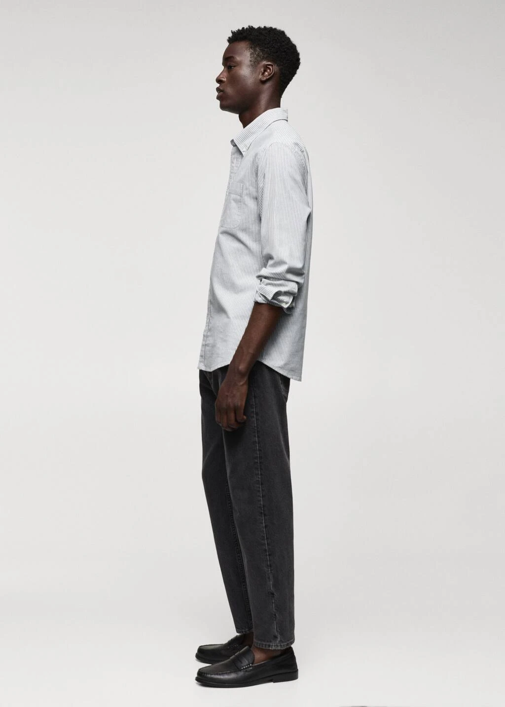 Chemise 100 % Coton Rayures Bicolores – Image 19