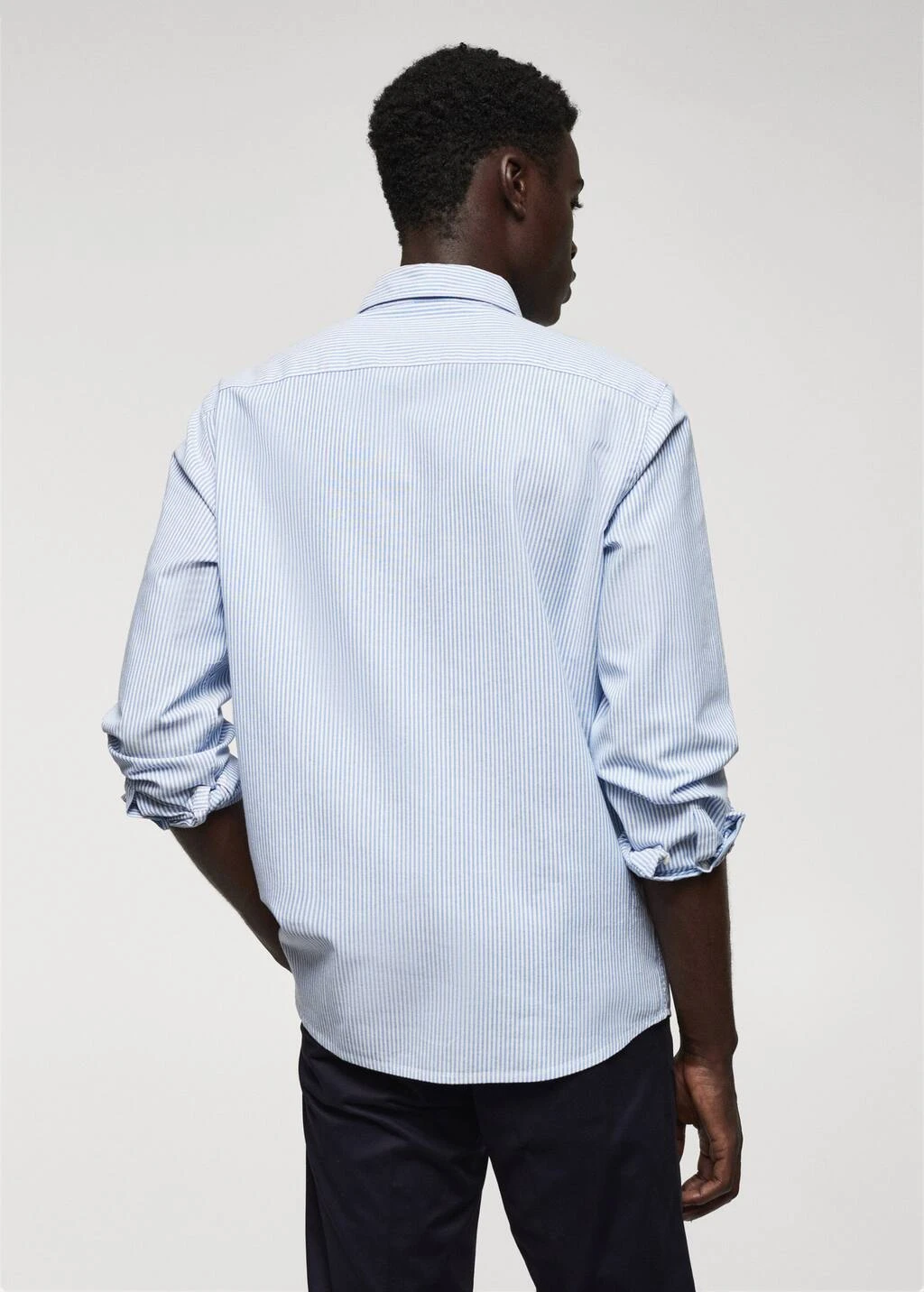 Chemise 100 % Coton Rayures Bicolores – Image 11