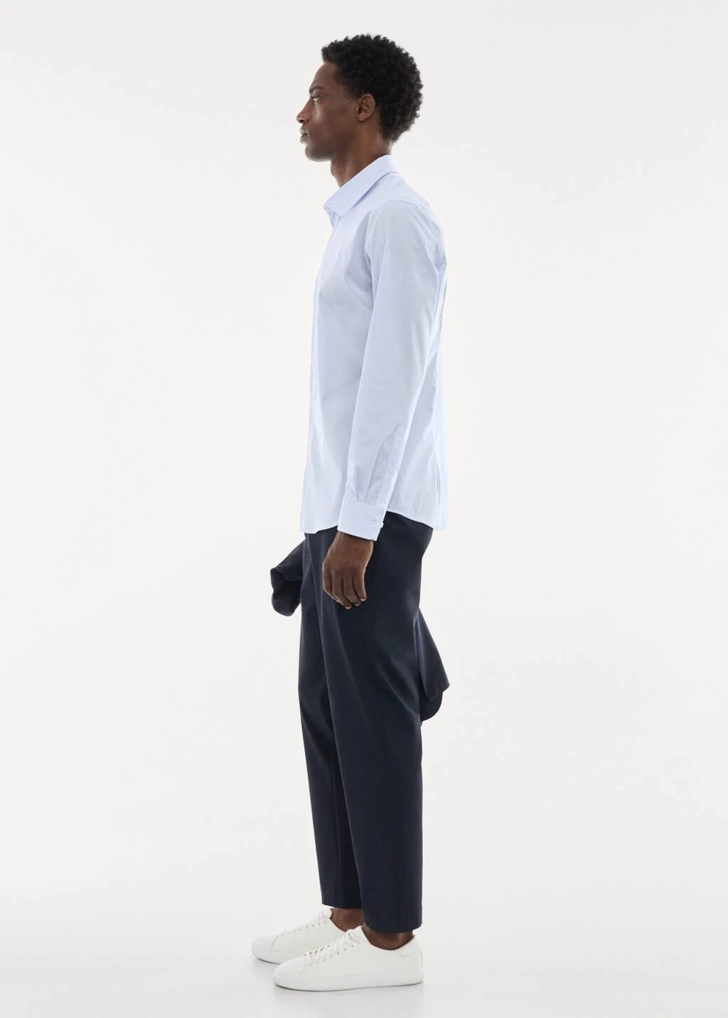 Chemise Costume Slim Fit Coton Stretch â Image 5