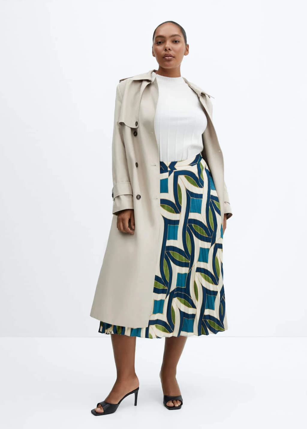 Jupe Plissée Imprimée – Image 5