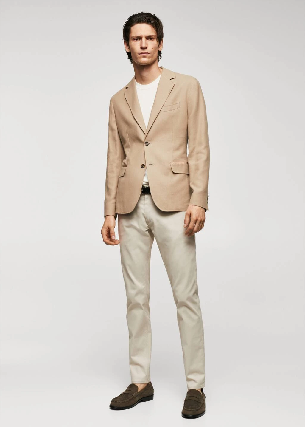 Veste Slim Fit Structurée Coton – Image 2