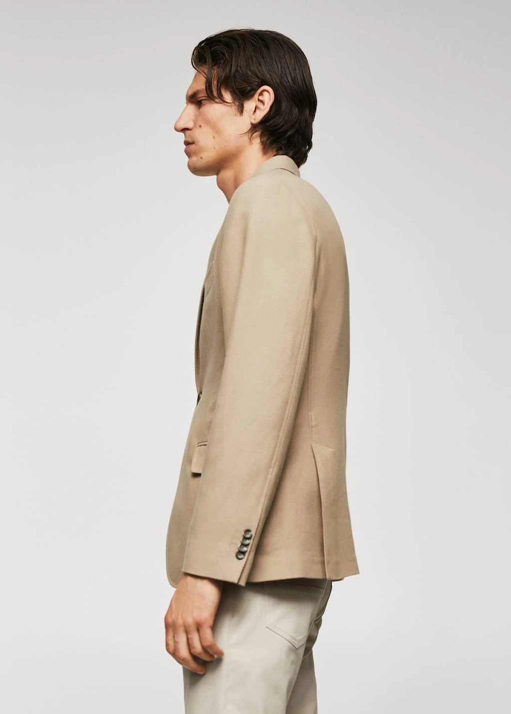 Veste Slim Fit Structurée Coton – Image 5