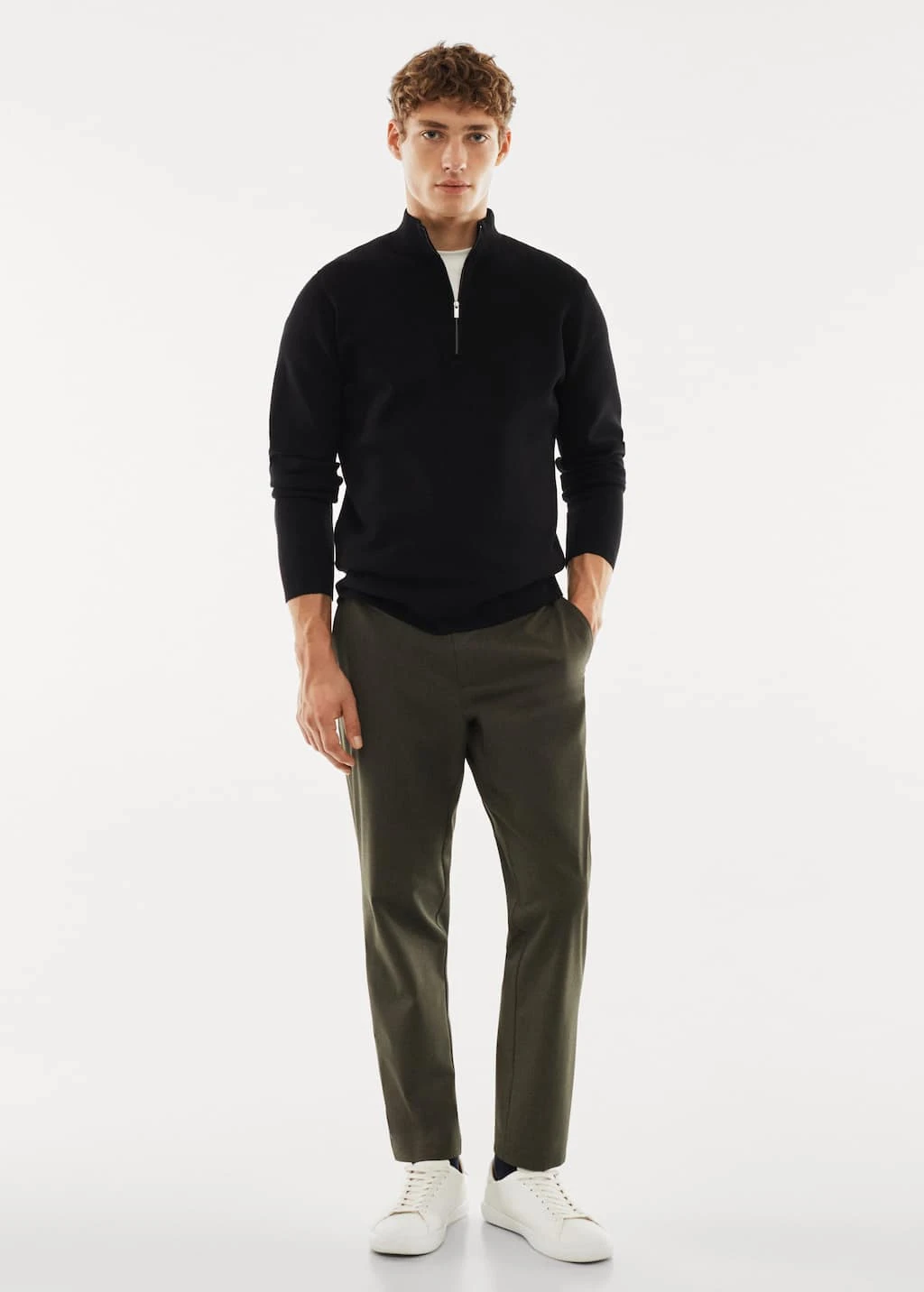 Pull-over Col Montant Zip – Image 9