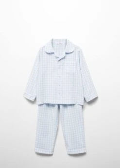 Pyjama Coton Carreaux