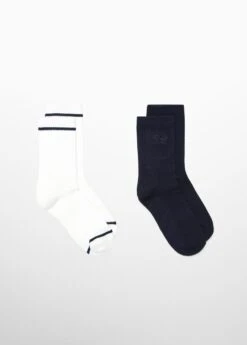 Pack 2 paires De Chaussettes Combinées
