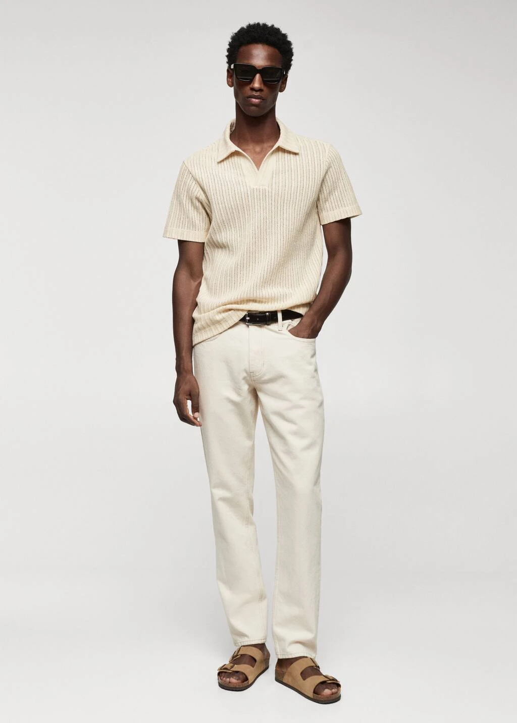 Polo Crochet 100 % Coton – Image 2