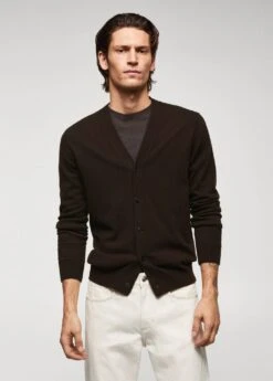 Cardigan En Laine Cachemire