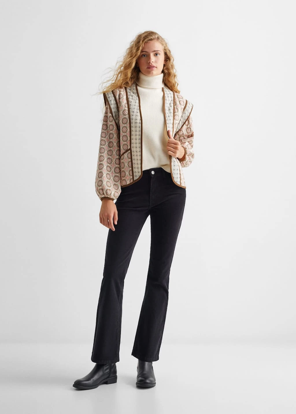 Veste Matelassée Imprimée – Image 2